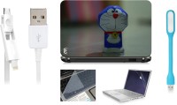 Print Shapes Doremon Blue Combo Set(Multicolor)   Laptop Accessories  (Print Shapes)