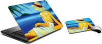 meSleep Girl On Beach LSPD-14-41 Combo Set(Multicolor)   Laptop Accessories  (meSleep)