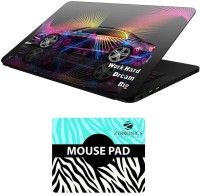 FineArts Quotes - LS5887 Laptop Skin and Mouse Pad Combo Set(Multicolor)   Laptop Accessories  (FineArts)
