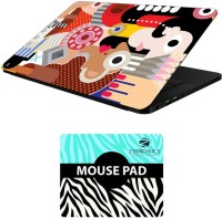 View FineArts Abstract Art - LS5061 Laptop Skin and Mouse Pad Combo Set(Multicolor) Laptop Accessories Price Online(FineArts)