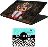 FineArts Religious - LS5989 Laptop Skin and Mouse Pad Combo Set(Multicolor)   Laptop Accessories  (FineArts)