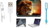 Print Shapes Lion see Combo Set(Multicolor)   Laptop Accessories  (Print Shapes)