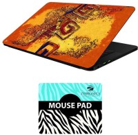 FineArts Abstract Art - LS5012 Laptop Skin and Mouse Pad Combo Set(Multicolor)   Laptop Accessories  (FineArts)