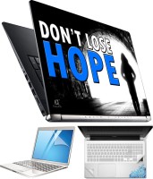 View FineArts Don'T Lose Hope 4 in 1 Laptop Skin Pack with Screen Guard, Key Protector and Palmrest Skin Combo Set(Multicolor) Laptop Accessories Price Online(FineArts)