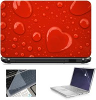 Print Shapes Red love Hearts Combo Set(Multicolor)   Laptop Accessories  (Print Shapes)