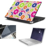 Print Shapes flowers Abstract Combo Set(Multicolor)   Laptop Accessories  (Print Shapes)