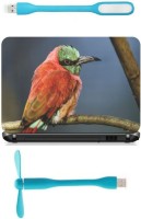 View Print Shapes A perched bee Bird Combo Set(Multicolor) Laptop Accessories Price Online(Print Shapes)