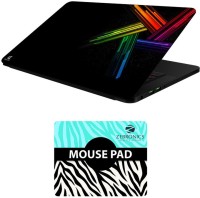 FineArts Abstract Art - LS5111 Laptop Skin and Mouse Pad Combo Set(Multicolor)   Laptop Accessories  (FineArts)