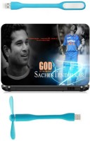 Print Shapes God of Cricket Sachin Combo Set(Multicolor)   Laptop Accessories  (Print Shapes)
