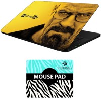 FineArts Famous Characters - LS5530 Laptop Skin and Mouse Pad Combo Set(Multicolor)   Laptop Accessories  (FineArts)
