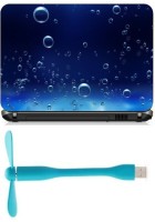 Print Shapes Blue Bubbles Combo Set(Multicolor)   Laptop Accessories  (Print Shapes)