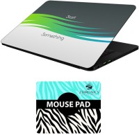 FineArts Quotes - LS5896 Laptop Skin and Mouse Pad Combo Set(Multicolor)   Laptop Accessories  (FineArts)