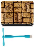 Print Shapes Texture Apple Art Combo Set(Multicolor)   Laptop Accessories  (Print Shapes)