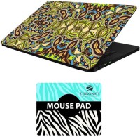 FineArts Floral - LS5618 Laptop Skin and Mouse Pad Combo Set(Multicolor)   Laptop Accessories  (FineArts)