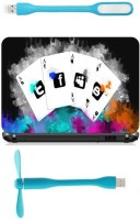 Print Shapes 4 aces cards Combo Set(Multicolor)   Laptop Accessories  (Print Shapes)