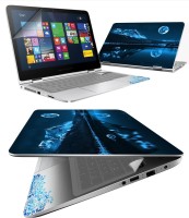 FineArts Blue Sky 4 in 1 Laptop Skin Pack with Screen Guard, Key Protector and Palmrest Skin Combo Set(Multicolor)   Laptop Accessories  (FineArts)