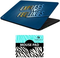 FineArts Quotes - LS5800 Laptop Skin and Mouse Pad Combo Set(Multicolor)   Laptop Accessories  (FineArts)