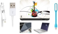 Print Shapes Guitar ribbons Combo Set(Multicolor)   Laptop Accessories  (Print Shapes)