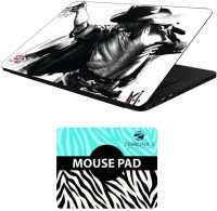 FineArts Famous Characters - LS5519 Laptop Skin and Mouse Pad Combo Set(Multicolor)   Laptop Accessories  (FineArts)