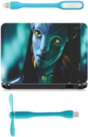 Print Shapes Avatar Girl Combo Set(Multicolor)   Laptop Accessories  (Print Shapes)