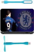 View Print Shapes fernando torres footballer chelsea football club Combo Set(Multicolor) Laptop Accessories Price Online(Print Shapes)