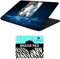 FineArts Quotes - LS5848 Laptop Skin and Mouse Pad Combo Set(Multicolor)   Laptop Accessories  (FineArts)