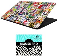 FineArts Abstract Art - LS5062 Laptop Skin and Mouse Pad Combo Set(Multicolor)   Laptop Accessories  (FineArts)