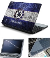 View Namo Art 3in1 Laptop Skins with Screen Guard and Key Protector HQ1043 Combo Set(Multicolor) Laptop Accessories Price Online(Namo Art)