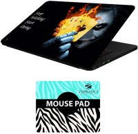 View FineArts Quotes - LS5915 Laptop Skin and Mouse Pad Combo Set(Multicolor) Laptop Accessories Price Online(FineArts)