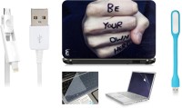 Print Shapes Be your own hero Combo Set(Multicolor)   Laptop Accessories  (Print Shapes)