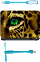 Print Shapes Cheetah eye Combo Set(Multicolor)   Laptop Accessories  (Print Shapes)