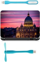 Print Shapes rome italy vatican st peters basilica vatican city Combo Set(Multicolor)   Laptop Accessories  (Print Shapes)