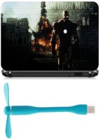 Print Shapes Iron Man Typography Combo Set(Multicolor)   Laptop Accessories  (Print Shapes)