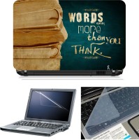 Namo Art Words More Than Quote 3in1 Combo Set(Multicolor)   Laptop Accessories  (Namo Art)