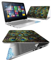FineArts Feathers 4 in 1 Laptop Skin Pack with Screen Guard, Key Protector and Palmrest Skin Combo Set(Multicolor)   Laptop Accessories  (FineArts)