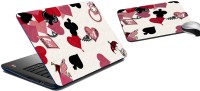 meSleep Poker Laptop Skin And Mouse Pad 341 Combo Set(Multicolor)   Laptop Accessories  (meSleep)