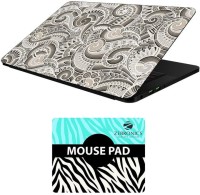 FineArts Floral - LS5590 Laptop Skin and Mouse Pad Combo Set(Multicolor)   Laptop Accessories  (FineArts)