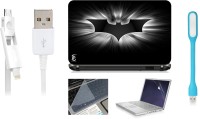 Print Shapes Batman Shining Combo Set(Multicolor)   Laptop Accessories  (Print Shapes)