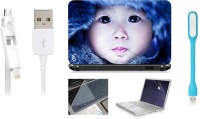 Print Shapes Cute Baby Combo Set(Multicolor)   Laptop Accessories  (Print Shapes)