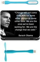 Print Shapes Barack Obama Combo Set(Multicolor)   Laptop Accessories  (Print Shapes)