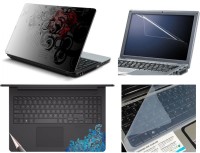 Namo Arts Laptop Skins with Track Pad Skin, Screen Guard and Key Protector HQ1031 Combo Set(Multicolor)   Laptop Accessories  (Namo Arts)