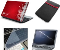Namo Art HP Red Window 4in1 15.6 Combo Set(MultiColour)   Laptop Accessories  (Namo Art)
