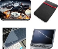 View Namo Art Laptop Accessories The burning Horse 4in1 14.1 Combo Set(MultiColour) Laptop Accessories Price Online(Namo Art)