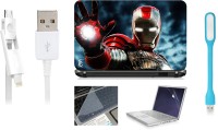 Print Shapes Ironman Light Combo Set(Multicolor)   Laptop Accessories  (Print Shapes)