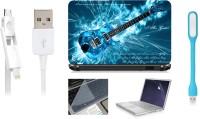 Print Shapes Guitar blue Combo Set(Multicolor)   Laptop Accessories  (Print Shapes)