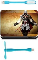 Print Shapes Assassins Creed a new hero Combo Set(Multicolor)   Laptop Accessories  (Print Shapes)