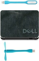 Print Shapes dell abstract Green Combo Set(Multicolor)   Laptop Accessories  (Print Shapes)