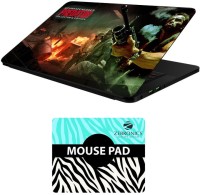 FineArts Famous Characters - LS5521 Laptop Skin and Mouse Pad Combo Set(Multicolor)   Laptop Accessories  (FineArts)