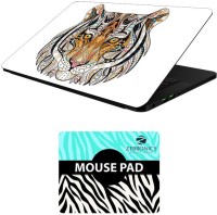 FineArts Animals - LS5306 Laptop Skin and Mouse Pad Combo Set(Multicolor)   Laptop Accessories  (FineArts)