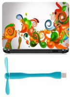 Print Shapes funny colour painting Combo Set(Multicolor)   Laptop Accessories  (Print Shapes)